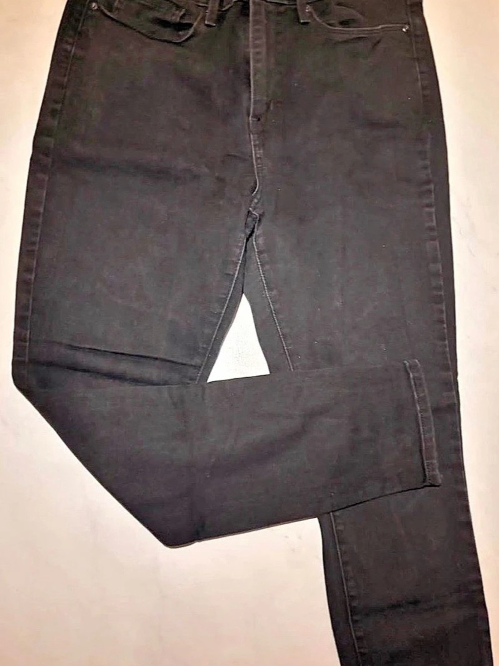 Levi's Denizen Levi's High-Rise Skinny Black Skinny Jeans